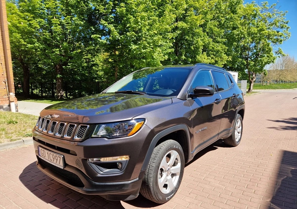 Jeep Compass cena 74800 przebieg: 40065, rok produkcji 2020 z Wejherowo małe 326